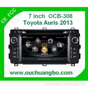 Ouchuangbo Auto Radio Media Stereo DVD Player S100 for Toyota Auris 2013